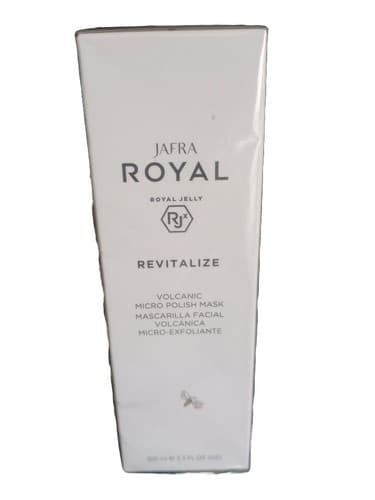 New JAFRA ROYAL Revitalize Volcanic Micro Polish Mask NIB 3.3 FL OZ Sealed - Image 1