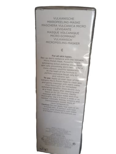 New JAFRA ROYAL Revitalize Volcanic Micro Polish Mask NIB 3.3 FL OZ Sealed - Thumbnail 4