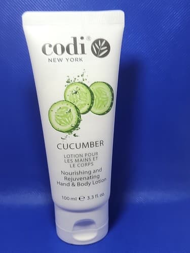 Codi Hand & Body Lotion Cucumber Nourishing and Rejuvenating 3.3 oz / 100 mL - Image 1