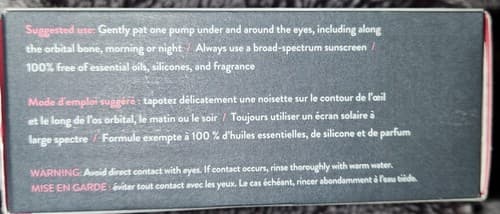 Drunk Elephant A-Shaba Complex Eye Serum .5 fl oz/ 15 ml. New In BOX. - Thumbnail 4