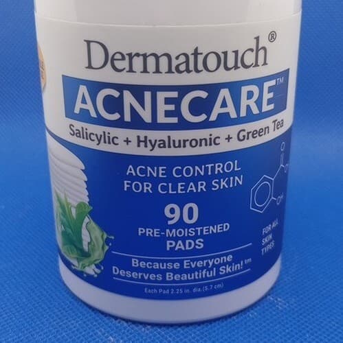 Dermatouch Acnecare Pads For Acne Control Clear Skin*90 CT*New+Sealed.Fast Ship. - Thumbnail 3