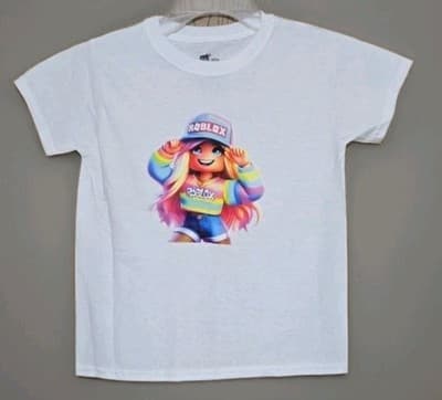 Hanes Youth T-Shirt( Roblex)- Small Child Size - Image 1