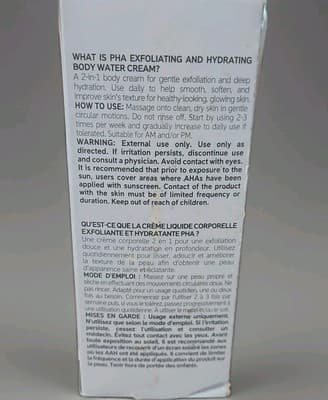 The INKEY List PHA Exfoliating and Hydrating Body Water Cream, Free Ship (5 oz) - Thumbnail 6
