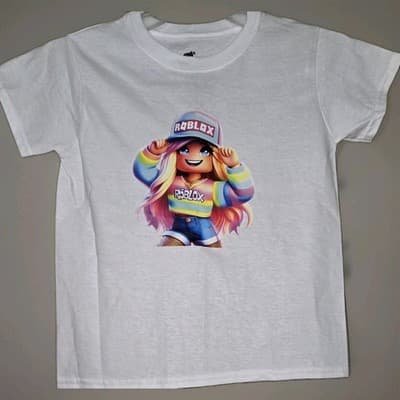Hanes Youth T-Shirt( Roblex)- Small Child Size - Thumbnail 3