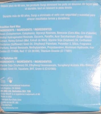 Surgi-Wax Brazilian Hard Wax Kit 4oz - Thumbnail 4