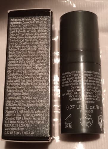 Algenist Power Advanced Wrinkle Fighter Serum 0.27 fl oz / 8 ml Travel Size NEW - Thumbnail 2