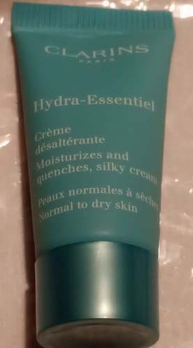 Clarins Hydra-Essentiel Creme Face Moisturizer Travel Size 0.1 oz / 5ml NEW! - Thumbnail 2