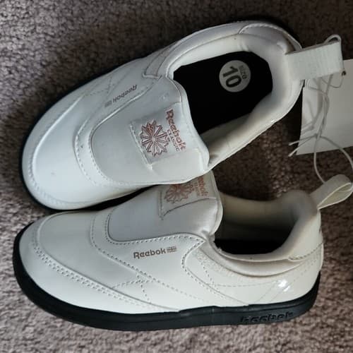 Reebok Cardi Club C Double Infant/Toddler Shoes Size 10, Color: - Thumbnail 2