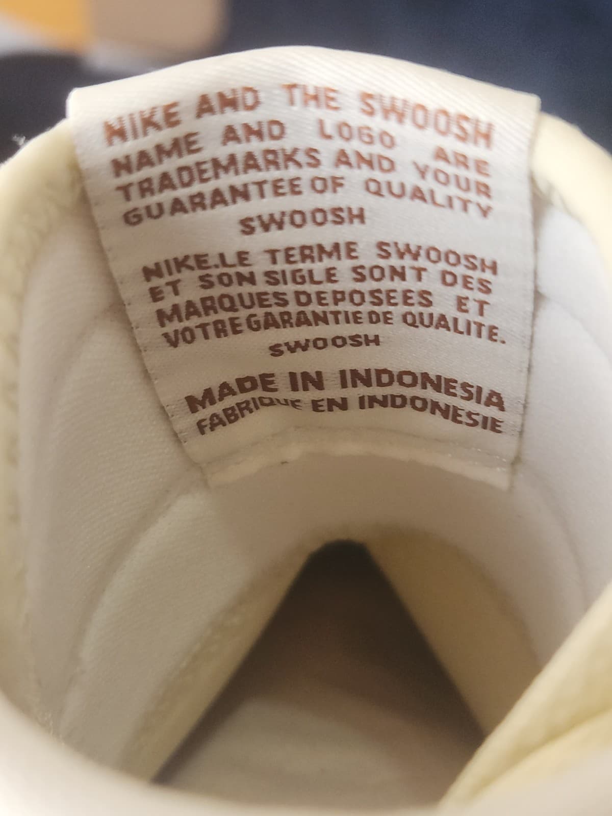 Nike Air Jordan 1 Zoom CMFT 2 Sail Legend Coffee Fossil DV1307-120 sz 10 Men's - Thumbnail 5