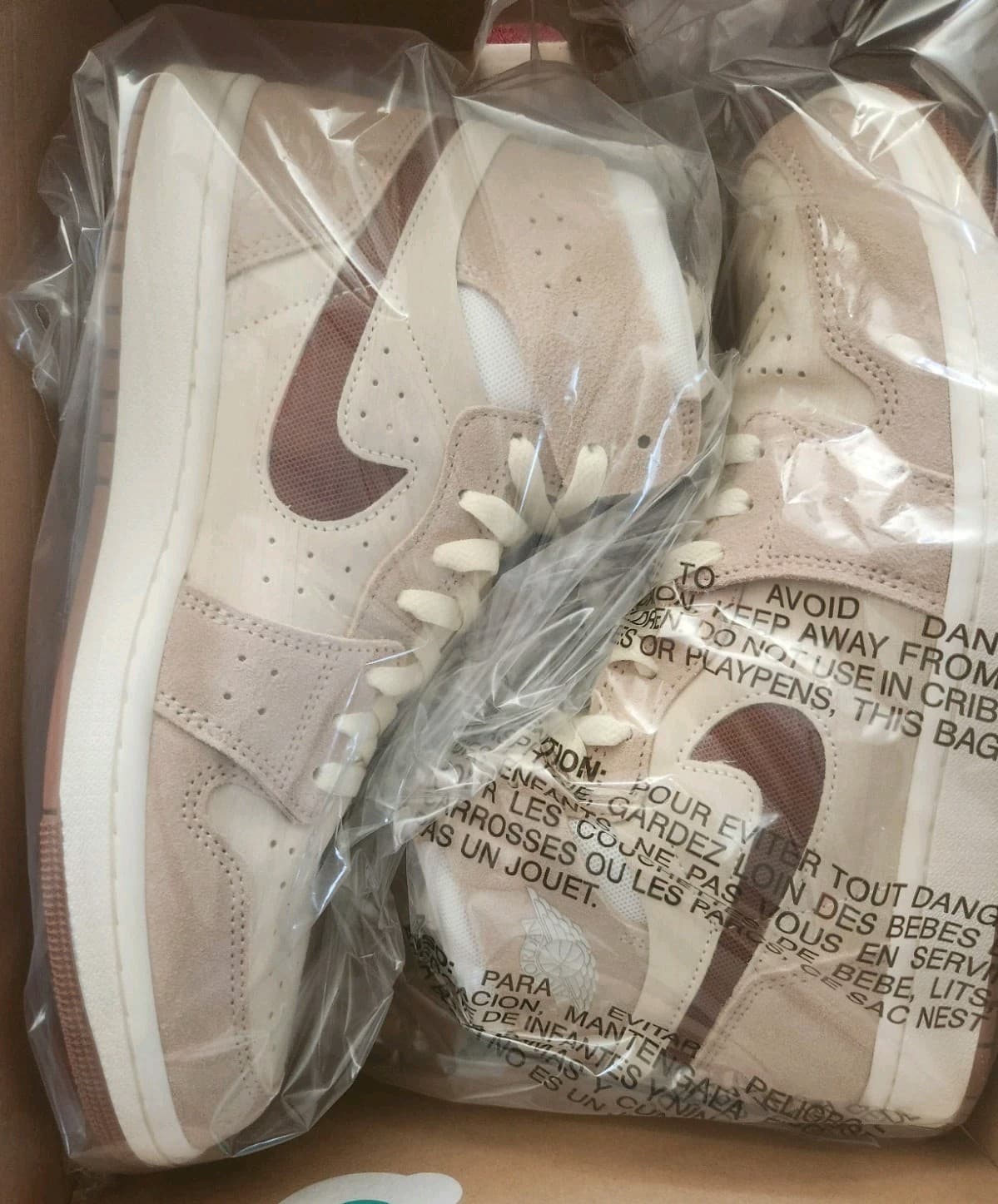 Nike Air Jordan 1 Zoom CMFT 2 Sail Legend Coffee Fossil DV1307-120 sz 10 Men's - Thumbnail 3