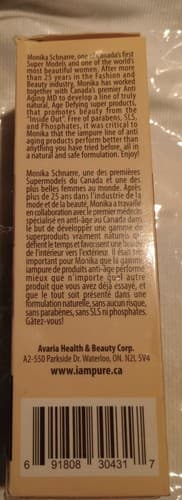 4X2 MONIKA SCHNARRE IAMPURE Skin Clarifying Mist Toner 120ml NIB FAST SHIPPING - Thumbnail 2