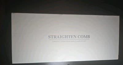 Straight Heat Comb, Electric Pressing Comb for Hair Straightening & Styling - Thumbnail 6