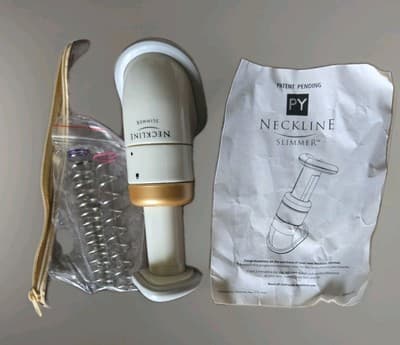 PY Hammacher Two Minute Chin Neck Toner Exerciser Neckline Trainer Slimmer - Thumbnail 6