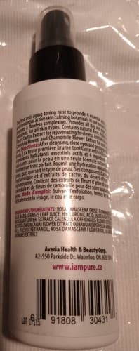 4X2 MONIKA SCHNARRE IAMPURE Skin Clarifying Mist Toner 120ml NIB FAST SHIPPING - Thumbnail 3