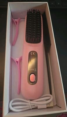 Straight Heat Comb, Electric Pressing Comb for Hair Straightening & Styling - Image 1