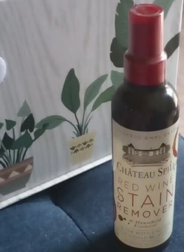 Chateau Spill Red Wine Stain Remover Safe Biodegradable 4-Oz Spray Bottle - Thumbnail 3