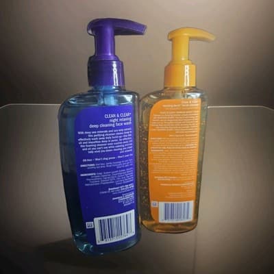 Clean & Clear Morning Burst Oil-Free Gentle Daily Face Wash& Night Wash 8oz.ea. - Thumbnail 3