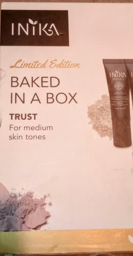 INIKA Organic Baked Mineral In A Box For Medium Skin Type, Fast Shipping. 8pc. - Thumbnail 4