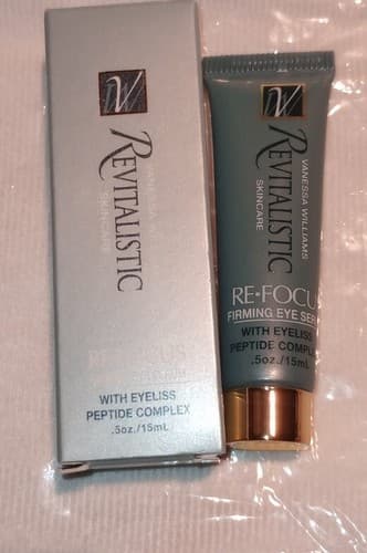 VANESSA WILLIAMS REVITALISTIC RE-FOCUS FIRMING EYE SERUM W/ EYELISS PEPTIDE~HTF - Image 1
