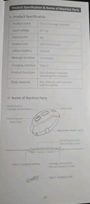 Eye Massager with Heat, Heated Eye Mask with Vibration for Migraines, Dry Eyes. - Thumbnail 4