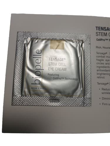 Biopelle Tensage Daily Serum Stem Cell Eye Cream 2 Packets. - Thumbnail 2