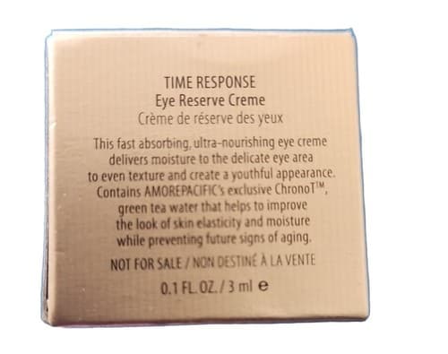 AMOREPACIFIC Time Response Eye Reserve Creme Sample Size 0.1 fl oz/3 ml - Thumbnail 5