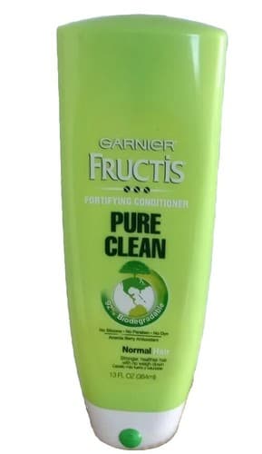 Garnier Fructis Pure Clean Normal Hair ￼Conditioner 13 Fl Oz discontinued ￼new - Image 1