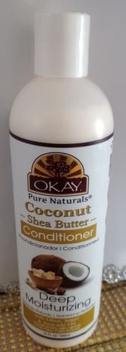 OKAY|Coconut Oil Deep Moisturizing Leave In Conditioner-12oz For All Hair Types. - Image 1