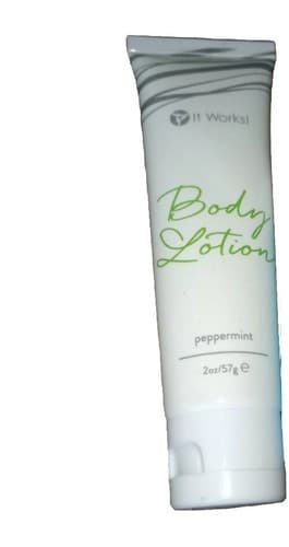 It Works Peppermint Essential Oil Sugar Scrub 6 oz Sealed Unused New Body Scrub. - Thumbnail 2