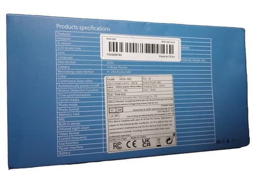 New 360 Video Car DVR WDR Full HD 1080P Road Recorder Vehicle G Sensor AV HDMI - Thumbnail 2