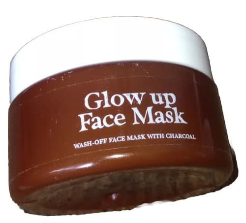 Glow Up Wash-Off Face Mask with Charcoal 4.06oz/120ml.*Sealed*. - Image 1