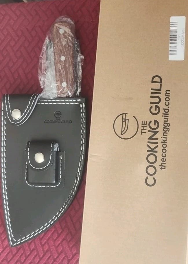 The Cooking Guild Serbian Cleaver Knife - 7.8 Inches Same Day Shipping. - Image 1