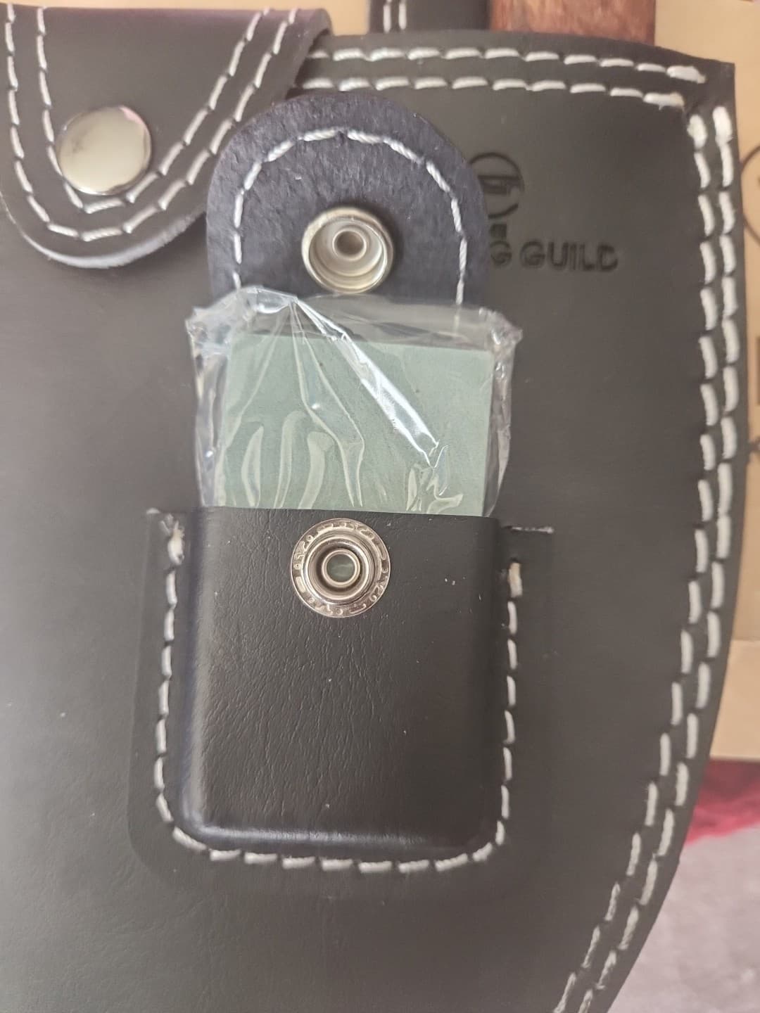 The Cooking Guild Serbian Cleaver Knife - 7.8 Inches Same Day Shipping. - Thumbnail 3