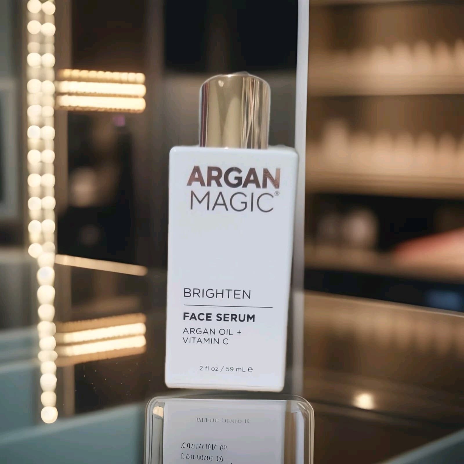 Argan Magic Brighten Face Serum, Vitamin C & Argan Oil Hydrating&Brighten (2oz). - Image 1