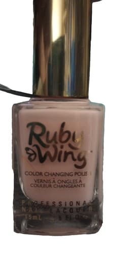 Ruby Wing Color Changing Nail Polish, Sweet Rose 0.5oz. - Image 1