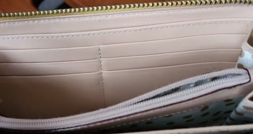 Kate Spade Wellesley Limoncello Leather Zip Continental Wallet Zipper Yellow Zip - Thumbnail 5