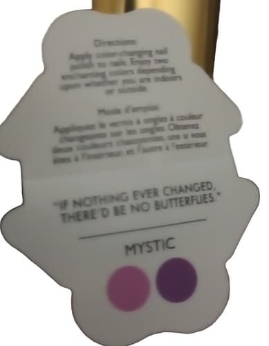 Ruby Wing Color Changing Nail Polish, Mystic 0.5oz. - Thumbnail 3