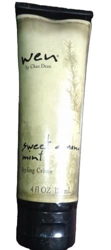 WEN by Chaz Dean Sweet Almond Mint Styling Crème 4 oz. Tube NEW Factory Sealed - Image 1