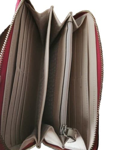 Kate Spade Crocodile Embossed Knightsbridge Wallet Red - Thumbnail 6