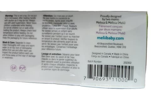 Melii Snap & Go Baby Food Freezer Storage Containers & Snack Containers-Set of 6 - Thumbnail 3