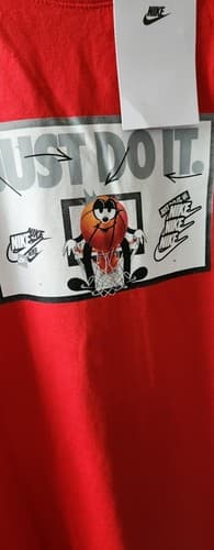 Nike Kids Dri-Fit Red Graphic T-Shirt Sz.XLg, NEW FD 3964-657. NWT. - Thumbnail 2