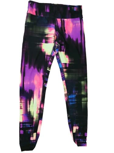 Calvin Klein Performance Women's Size XS Quick-Dry Workout Crop Colorful Pants - Image 1