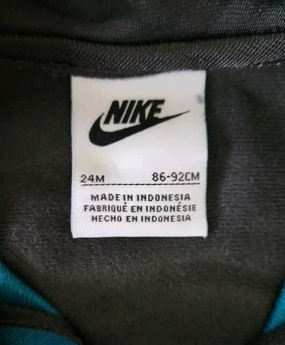 Nike Toddler Boys Jacket 24 Months Green Black. - Thumbnail 4