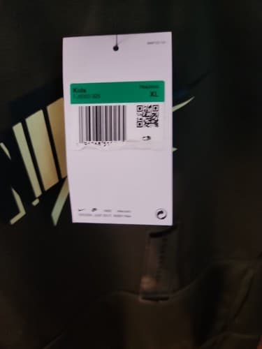 Nike Hoodie Kids Therma/Green Dri Fit Hooded Sweatshirt XLarge. NWT. - Thumbnail 7