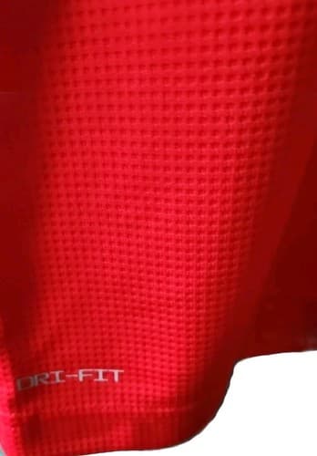 Nike Boys Dri-Fit Large New With Tags Red Therma Hoodie Sweatshirt 6-7 Years. - Thumbnail 5