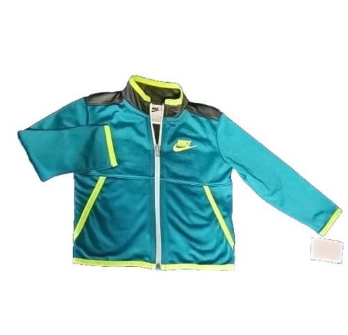 Nike Toddler Boys Jacket 24 Months Green Black. - Image 1