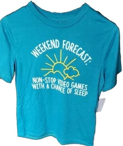 JME Collective Mediun Womens T-Shirt "WEEKEND FORECAST". RN# 117508 - Image 1