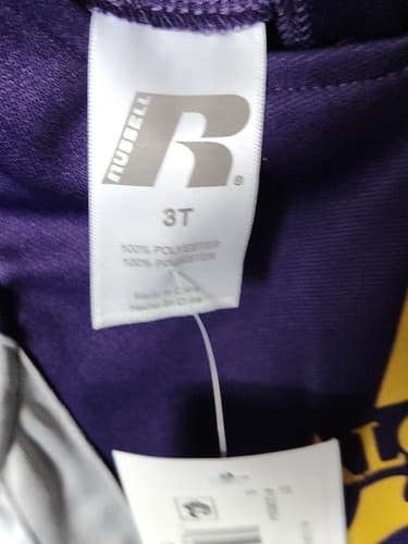 Russell Kids Athletic Basketball Jersey Alcorn State Size 3t. - Thumbnail 3