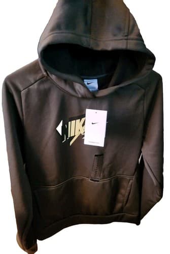 Nike Hoodie Kids Therma/Green Dri Fit Hooded Sweatshirt XLarge. NWT. - Image 1