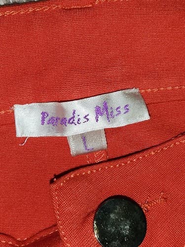 Pradiss Miss Women's Coral Stretch Pants Size*Large - Thumbnail 2